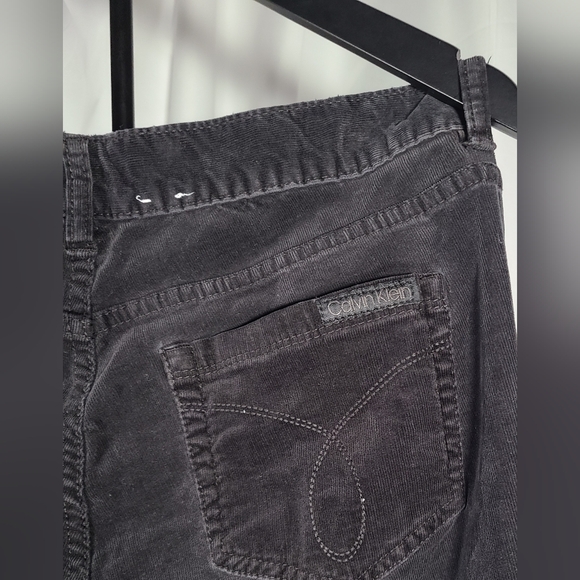 Calvin Klein Jeans Women's Dark Brown Straight Leg Jeans - Picture 4 of 4